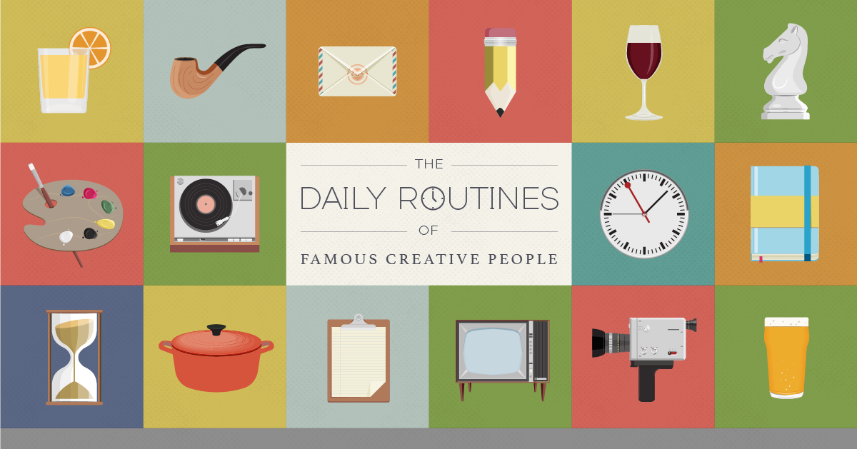 , The Daily Regimens of Famous Creative Individuals, #Bizwhiznetwork.com Innovation &Lambda;Ｉ