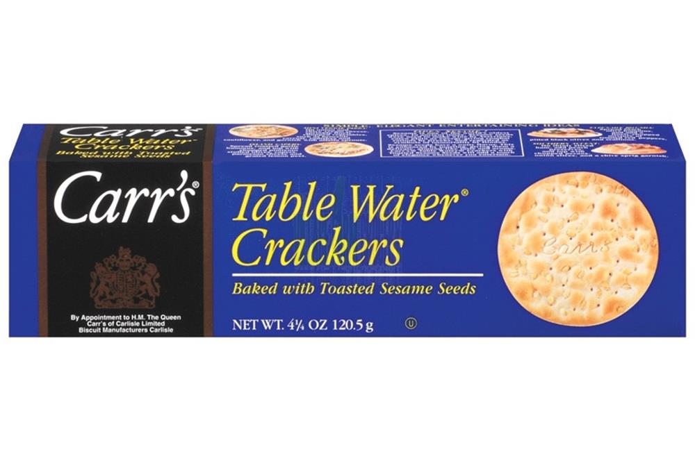Carr's - Sesame Table Water Crackers ( 12 - 4.25 Oz Boxes) | # ...