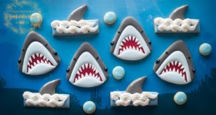 , Shark Cookies with Royal Icing, #Bizwhiznetwork.com Innovation ΛＩ